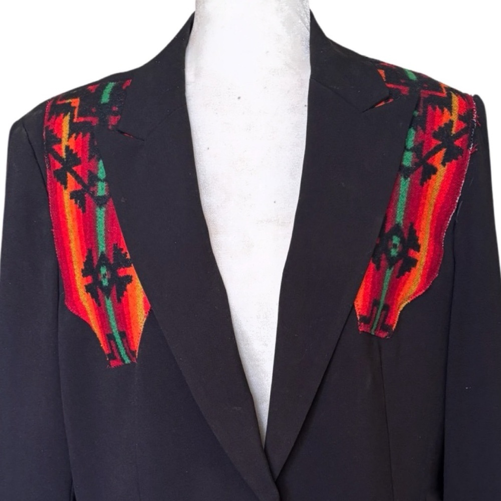 Calvin Klein Pendleton Designed One Button Blazer - image 1